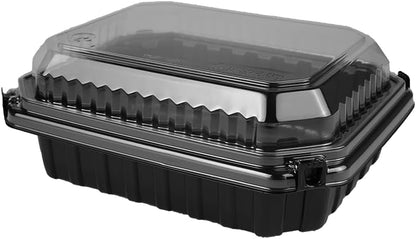 Ultra-Cold Freezer Containers, Frozen Meal Prep Storage with Lids | (-30°C/-22°F), Microwave & Freezer-Safe, Perfect for Frozen Meat, Seafood and Hot Meals, 10" x 8.2" x 3.7", 10 Packs