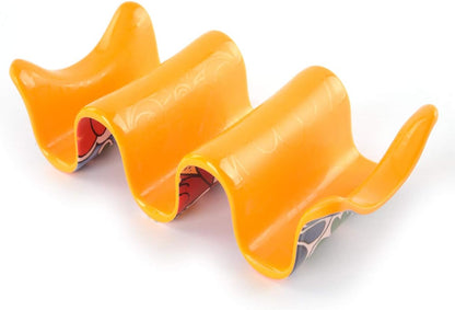 Prepara Multiple Taco Holder, Yellow, Holds 3 Tacos