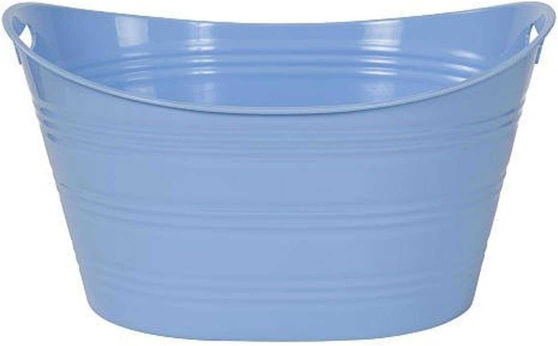CreativeWare, Aqua Double Walled Party Tub With Drain Plug 4.375 Gl, Red