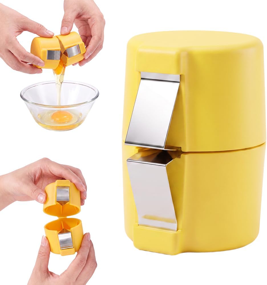 Egg Shell Opener, Hand‑Held Egg Cracker Peeler for Home Kitchen Use