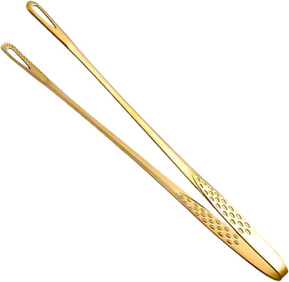 Chef Tweezers - Multipurpose Culinary Plating Tweezers, Stainless Kitchen Precision Tongs | Anti Rust Food Handling Tool, Cooking Garnish Placement Accessory, Barbecue Serving Control Tongs