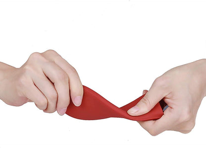 4 Packs Silicone Hot Handle Holder Kitchen Heat Resistant Fry Pan Milk Pot Sleeve Grip Handle Cover Potholder for Cast Iron Skillets Griddles Metal & Aluminum Cookware – Black & Red