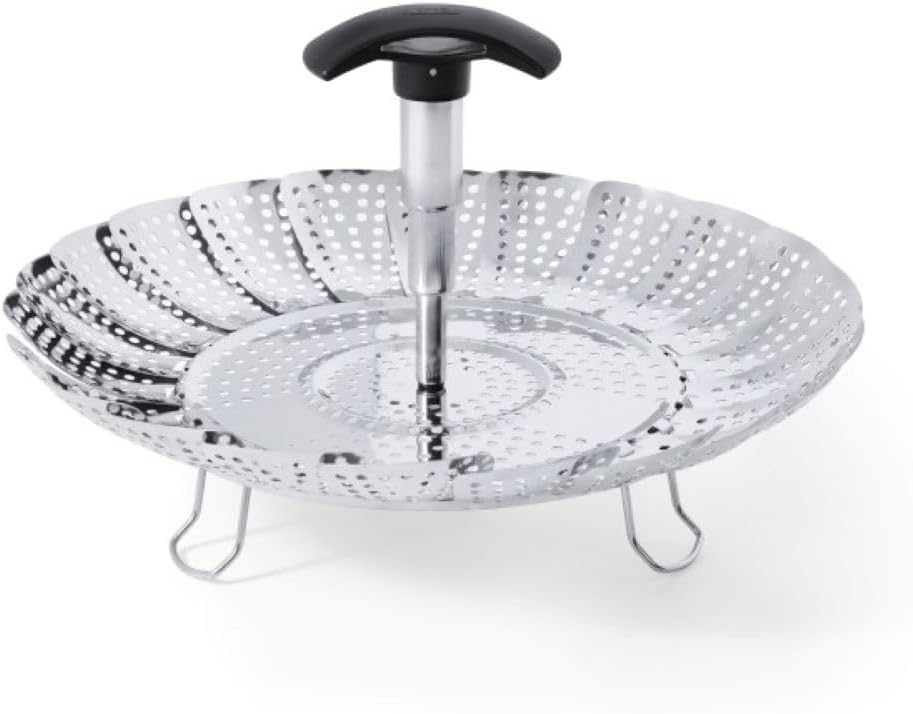 OXO Good Grips Steamer Basket - Stainless Steel, 8 Inch Diameter