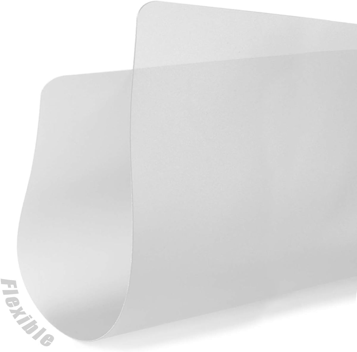 Fotouzy Plastic Cutting Boards for Kitchen, Flexible Cutting Mats Set of 7, BPA-Free, Non-Porous, Dishwasher Safe, 15x12 In, 7 Translucent Colors