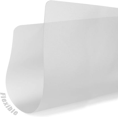 Fotouzy Plastic Cutting Boards for Kitchen, Flexible Cutting Mats Set of 7, BPA-Free, Non-Porous, Dishwasher Safe, 15x12 In, 7 Translucent Colors