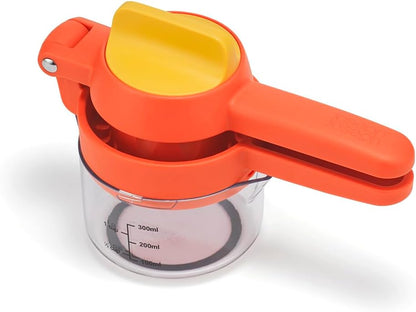 Joseph Joseph 20171 JuiceMax Dual-action Citrus Press, Yellow