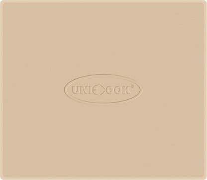 Unicook Pizza Stone for Oven Grill, 12" x 11" Rectangular Cordierite Stone