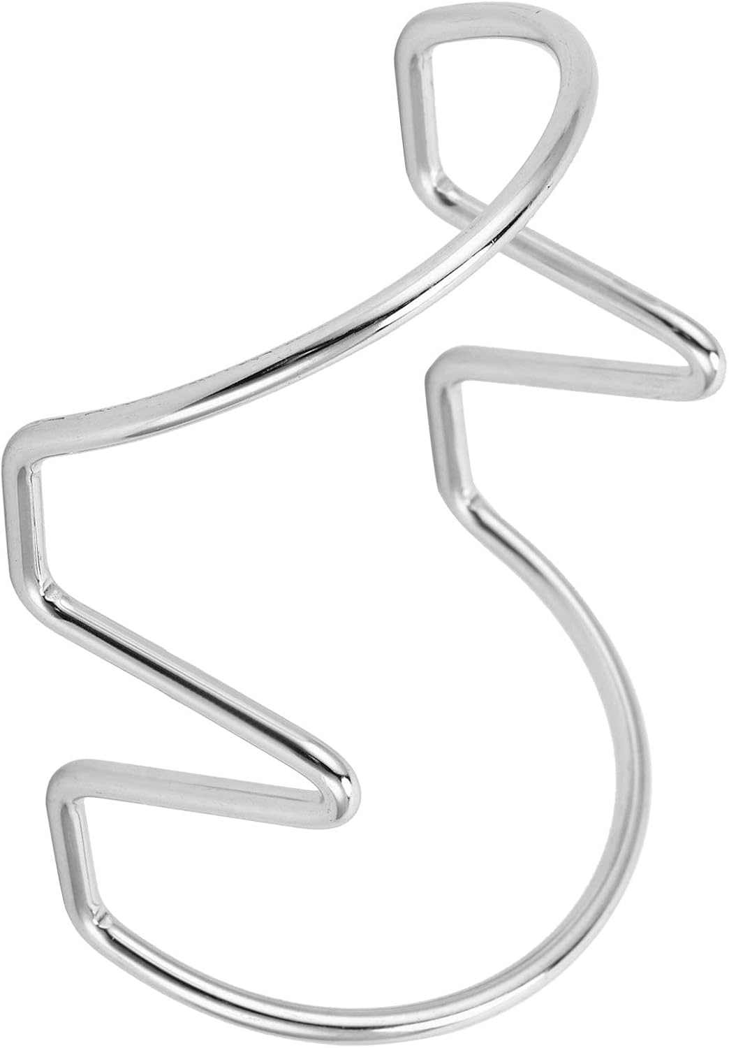 Taco Holders for the Individual Serving, 2 Pack Stackable Stainless Steel Taco Holder Stands Versatile Wire Taco Rack for Holding Hard or Soft Tacos (U-shaped 2 grid)