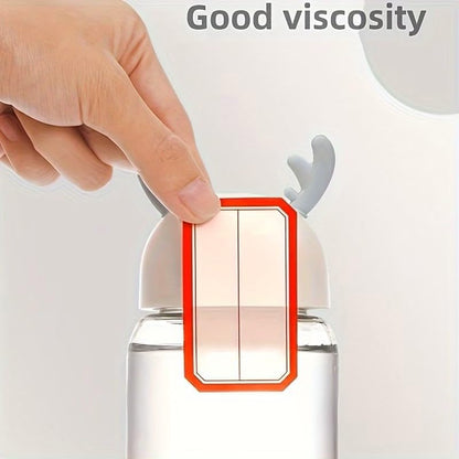 100-Pack Removable Freezer Labels, Waterproof Food Storage Stickers for Date & Contents Marking - Colors A