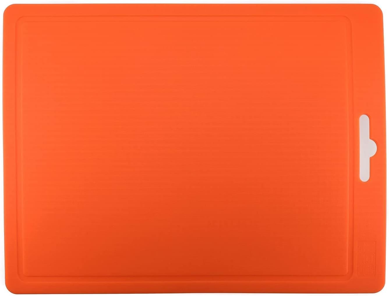 Made in Korea Silicone Cutting Board/Trivet, Non-Slip, 16.7'' x 10.3'', Dishwasher Safe, Easy Grip, BPA Free, Flexible Mat (Large, Red)
