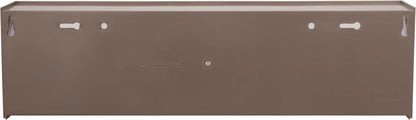 Akro-Mils TiltView Plastic Storage Cabinet with 6 Tilt Out Bins, Horizontal Organizer, Teacher Toolbox, and Office Supply Organizer, 23-5/8" W x 3-1/2" H x 3-3/4" D, Stone