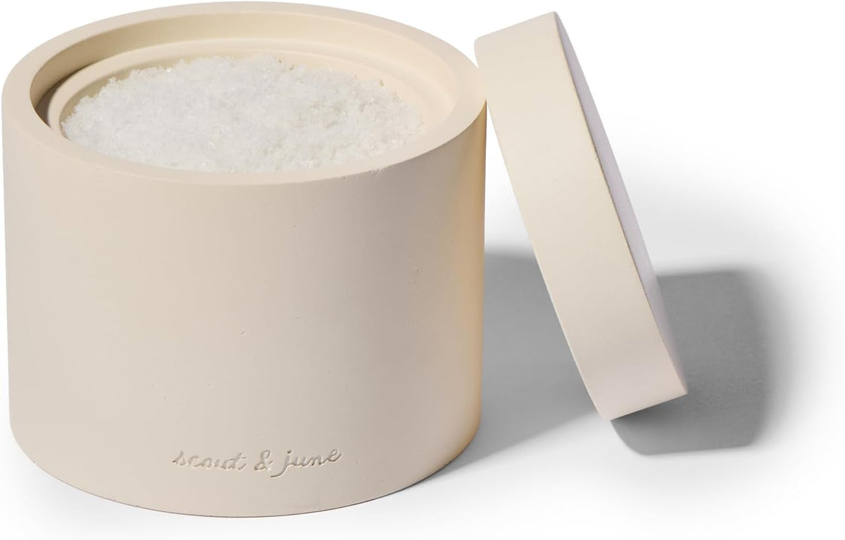 scout & june Modern Salt Cellar With Lid