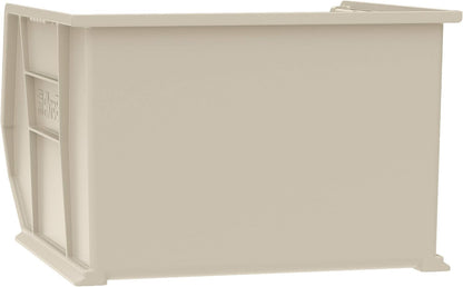 Akro-Mils 30270 AkroBins Plastic Storage Bins, Space-Saving Stackable Bins for Garage, Pantry, Craft Organization, 18" x 16" x 11", Clear, 3-Pack