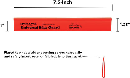 Ergo Chef Universal Knife Edge Guard, Durable Blade Protector, Black