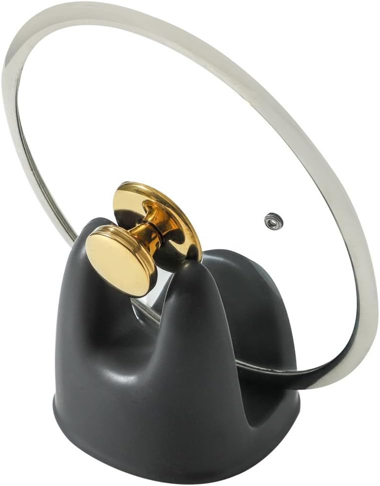 Nihow Ceramic Pot Lid Holder While Cooking for Kitchen Counter/Stove Top