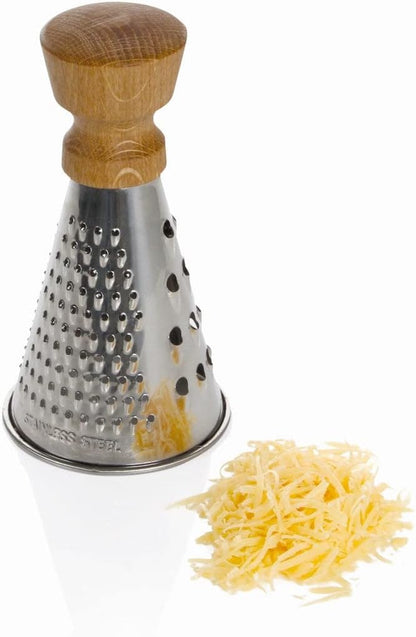 Boska Stainless Steel Table Grater - Best for Cheese, Chocolate, and Vegetables - Multifunctional Rust-Proof Shredder - Manual Handheld Flaker - 10 Year Warranty