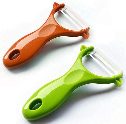 COLIBROX Peelers Grate and Julienne - Fruit and Vegetable Peeler Set Quickly Peels Apple, Potato, Corn, Ginger, Citrus, Avocado, Mango and More