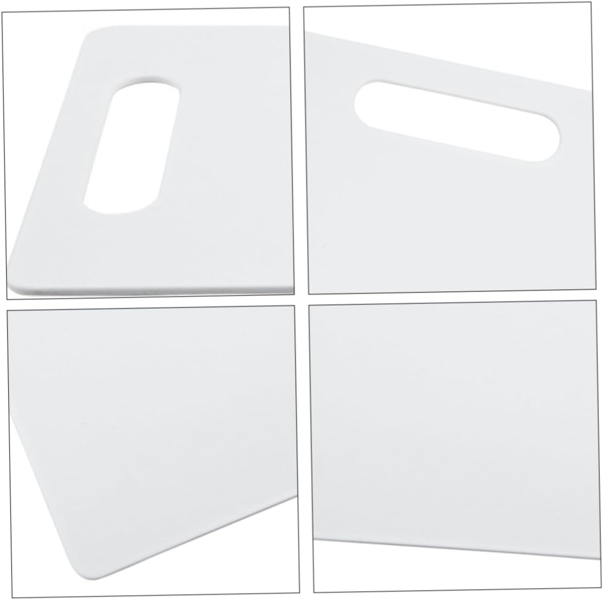 Healifty Plastic Cutting Board Mat Non Slip Chopping Board for Kitchen Easy to Clean for Fruits Meat Vegetables and Fish Food Design for Home Restaurant and Hotel Use