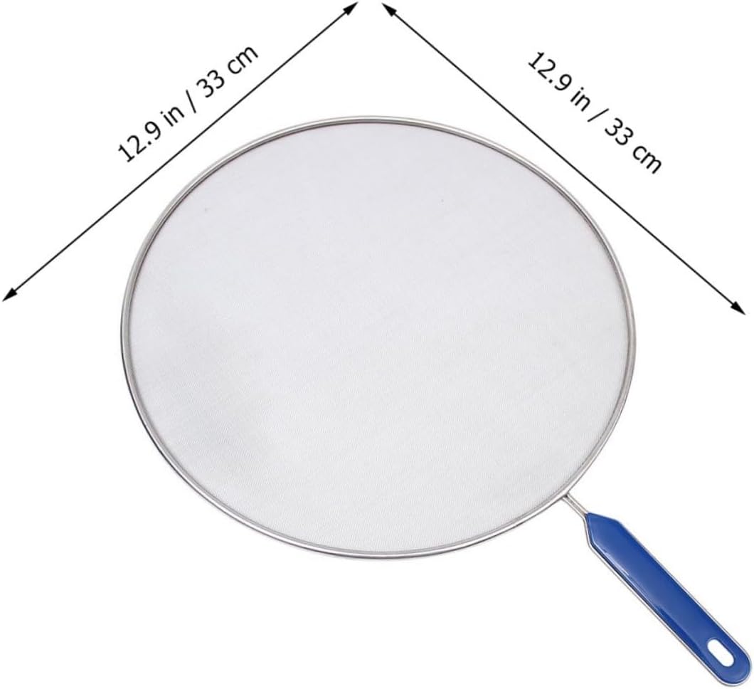 4-Pack Oil Splatter Guard Mesh Covers for Frying Pans and Pots Splashproof Kitchen Oil Screen 18.50X12.99X0.39 Inch Kitchen Accessories for Cooking Safety