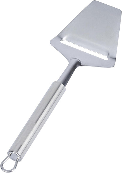 Restaurantware Stainless Steel Handheld Cheese Slicer - German Standard Cheese Cutter with Sharp Blades, Dishwasher Safe - Heavy Duty Plane Cutter for Butter, Parmesan, Cheddar
