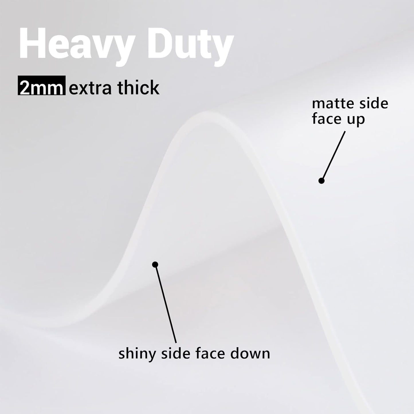 Ewen 25.6x17.7in Large Silicone Kitchen Counter Mat, 2mm Thick Heat Resistant Countertop Protector, Baking Silicone Mat under Air Fryer Toaster Oven Microwave Coffee Maker Cutting Board Drill Black