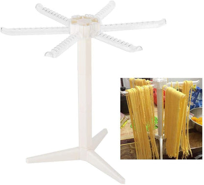 Pasta Drying Rack, ABS Plastic Noodles Dryer Rack Stand Holder Homemade Fresh Spaghetti Fettuccine Hanging Stander Home Kitchen Noodles Dryer Tool for Home Kitchen Use, Quick Set-Up, 10.6 x 9.25in
