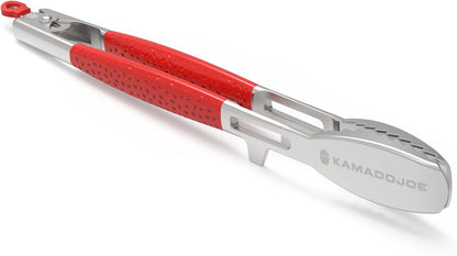 Kamado Joe® Krafted™ Steel Bristle-Free Grill Brush with Scraper, 18-Inch Ergonomic Handle, Replaceable Head, Dishwasher Safe Stainless-Steel BBQ Cleaning Tool
