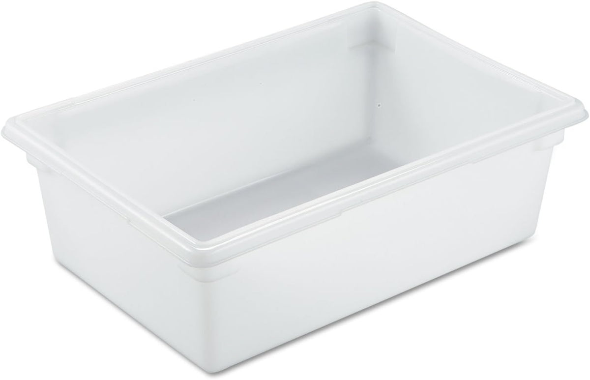 Rubbermaid Commercial Products Polycarbonate Food Storage Box/Tote, 2 Gallon, Clear, for Restaurant/Kitchen/Cafeteria