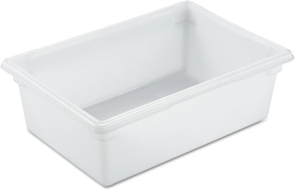 Rubbermaid Commercial Products Polycarbonate Food Storage Box/Tote, 2 Gallon, Clear, for Restaurant/Kitchen/Cafeteria