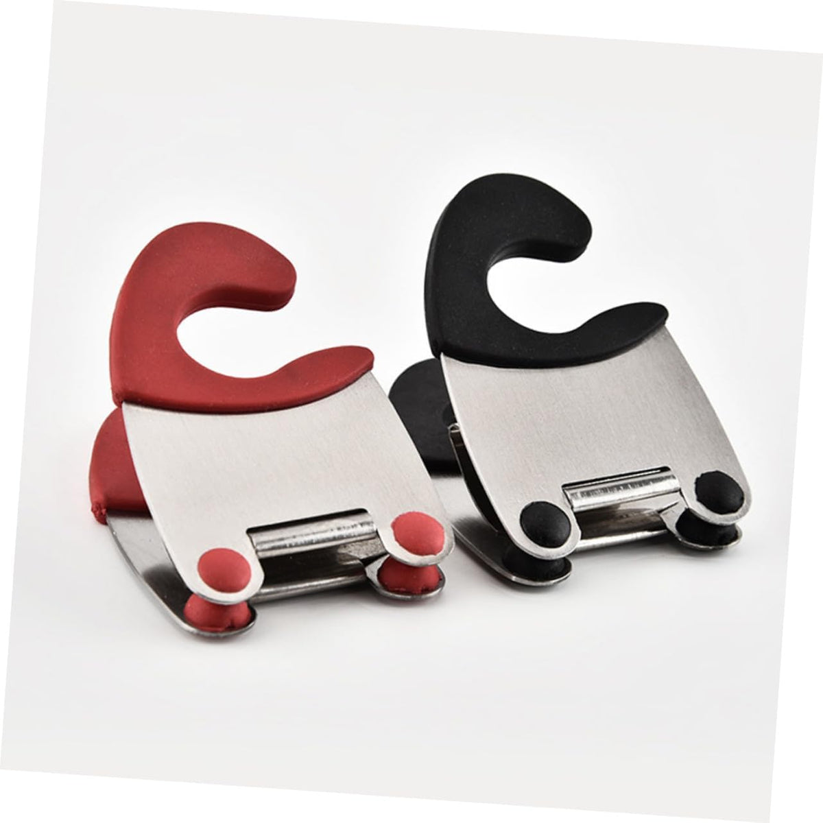 Stainless Steel Pot Clip Spoon Holder, Kitchen Utensil Rest