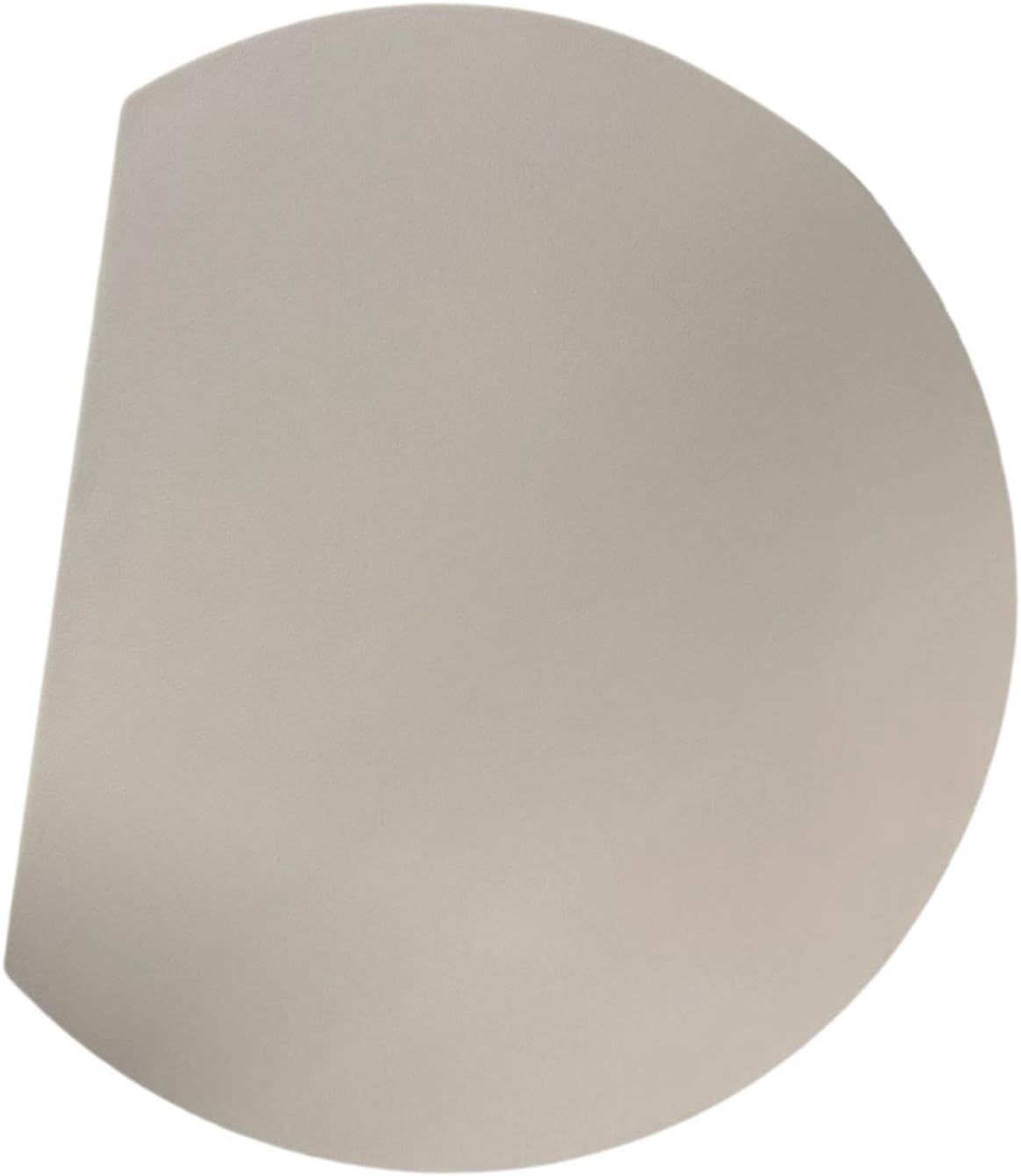Cutting Mat, Non-Slip, Scratch-Resistant, D-Shaped, Flexible, Made of TPU, for The Kitchen, Black L