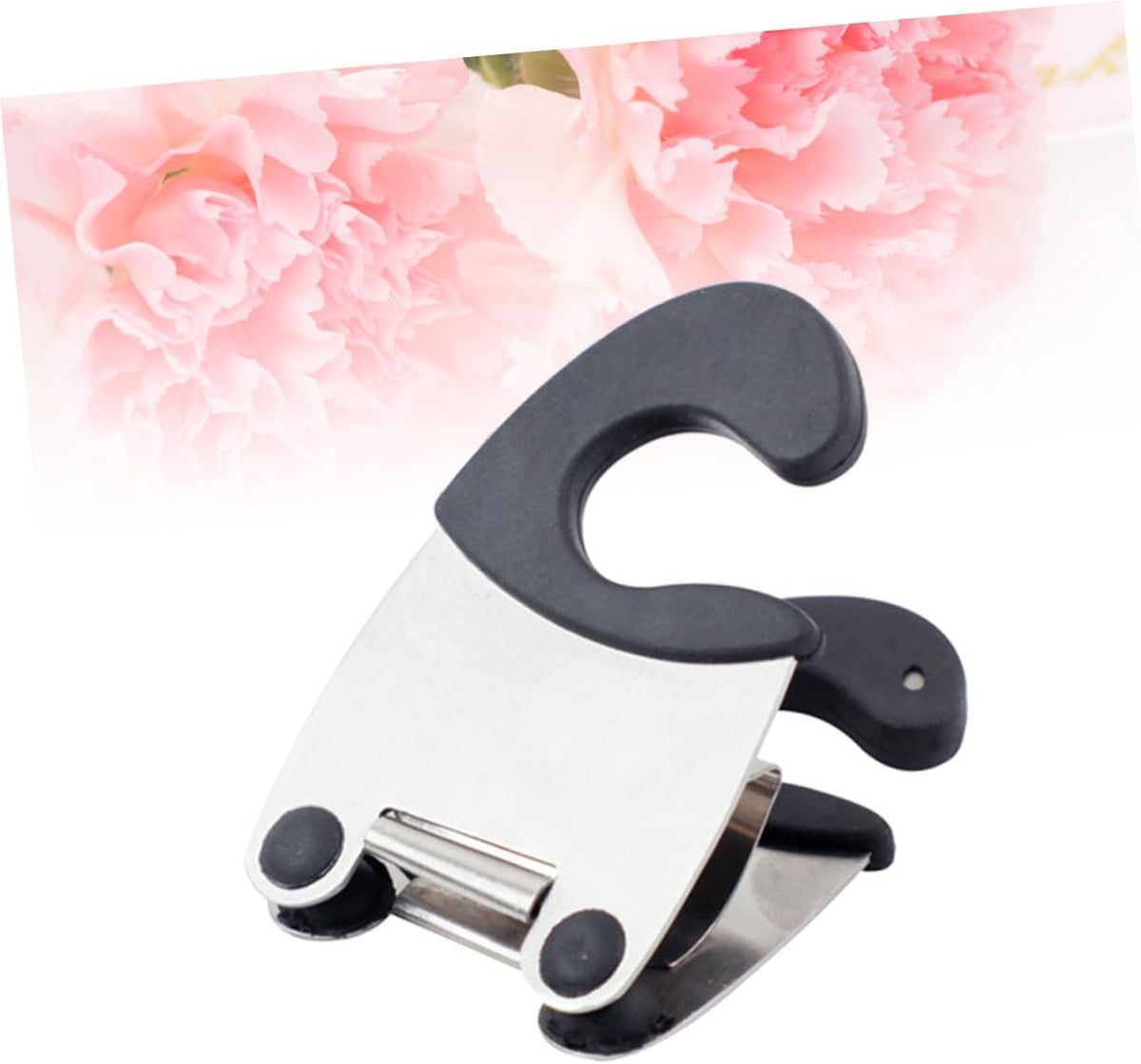 Stainless Steel Pot Clip Spoon Holder, Kitchen Utensil Rest