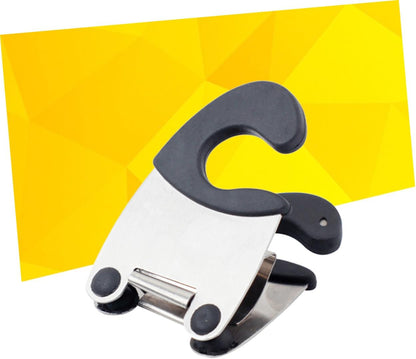Pot Clip Spoon Rest Holder for Kitchen Utensils, Heat Resistant