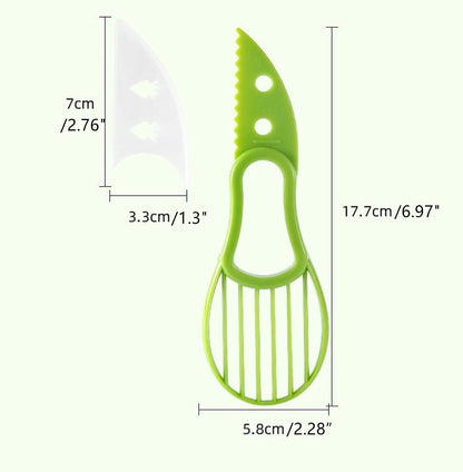 Avocado Slicer Tool, Green, 2 Pcs