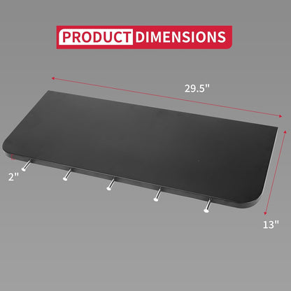 Upgraded Grill Table for Weber Kettle 22"/18"/26", Master Touch 22", Smokey Mountain, Recteq Pellet Grill RT-B380, Prep Station with Cutting Board, Basin, 4 Hooks, Shelf for Weber Kettle Accessories