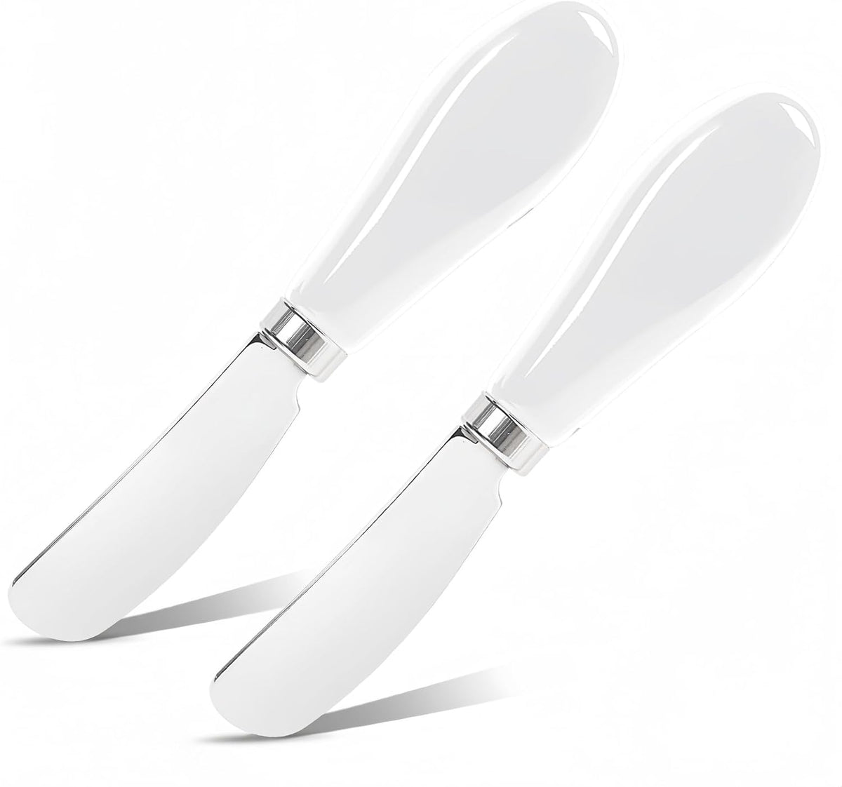 Butter Spreader Knife Set, 2 Pack Butter Knives and Cheese Knives