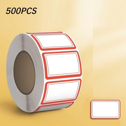100-Pack Removable Freezer Labels, Waterproof Food Storage Stickers for Date & Contents Marking - Colors B