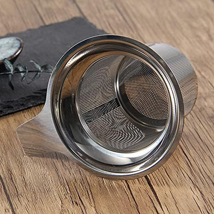 Extra Fine Mesh Tea Infuser Large Capacity Tea Strainer for Loose Leaf Tea