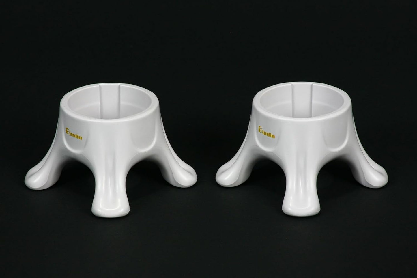 Dunlin - Condiment Bottle Holder (CBH) Deluxe - 1 Small (CBH 500) and 1 Large (CBH 1000), Matte Black - Upside Down Bottle Emptying Holders