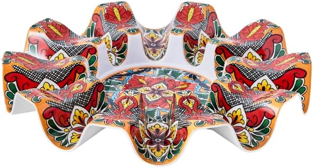 Prepara Talavera Taco Carousel, Red
