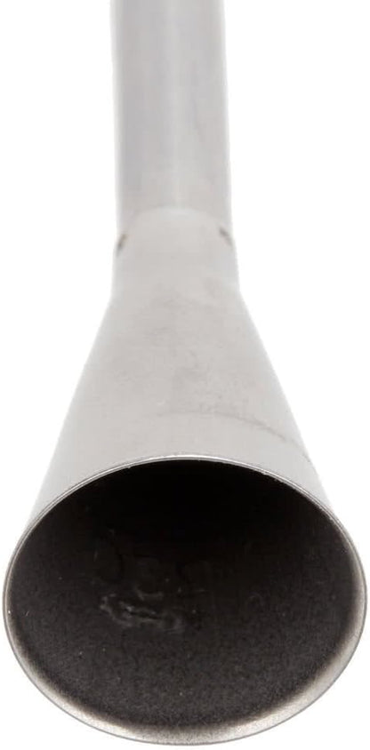 Ateco 230 2 7/8" Bismark Metal Piping Tip - Great for filling donuts, cupcakes, elclairs, and other pastries