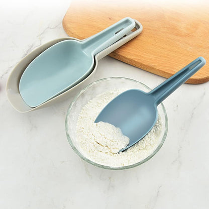 Plastic Scoops for Canisters, Plastic Scoop for Ice Cubes, Flour Scoops Dry Goods Coffee Beans & Cereals