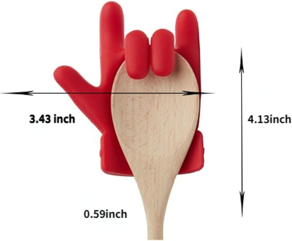 BeyondNice Silicone Snap Lid Pot Lid Lifter - Finger-Shaped, Unique, Spill-Proof & Steam Release - Kitchen Tool & Accessory (1)