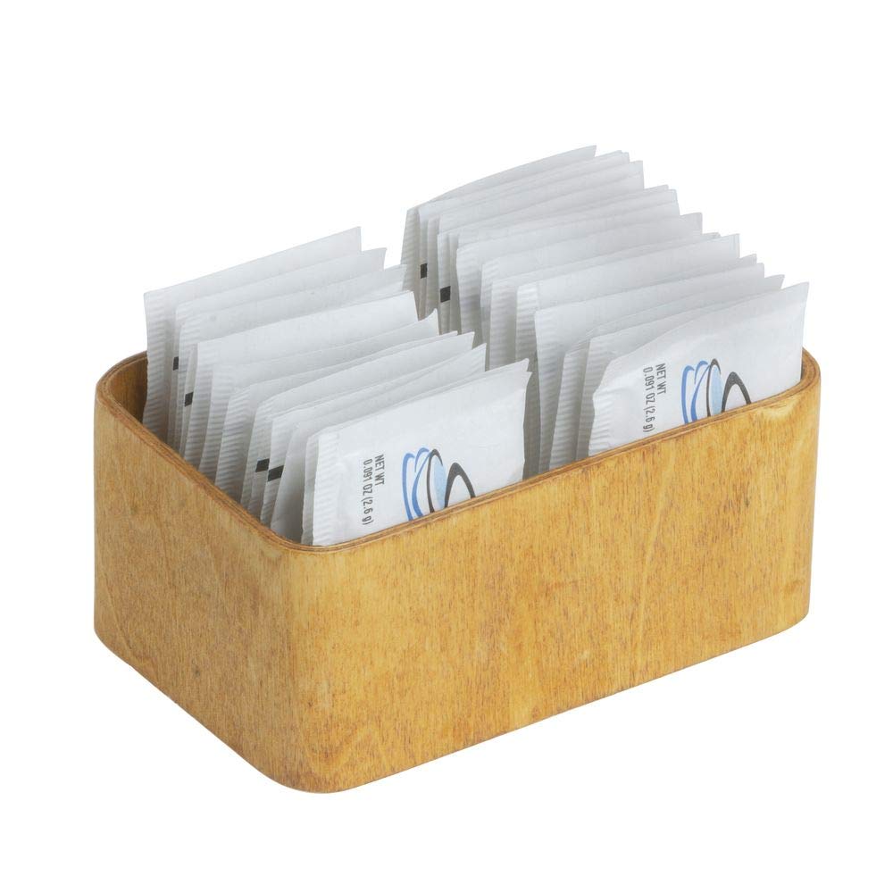 American Metalcraft PWC7 Poplar Wood Caddy, Natural, 7 1/2-Inches