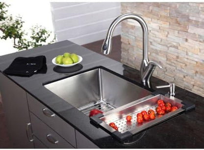 Kraus Stainless Steel 16.75 in Workstation Kitchen Sink Colander CS-6