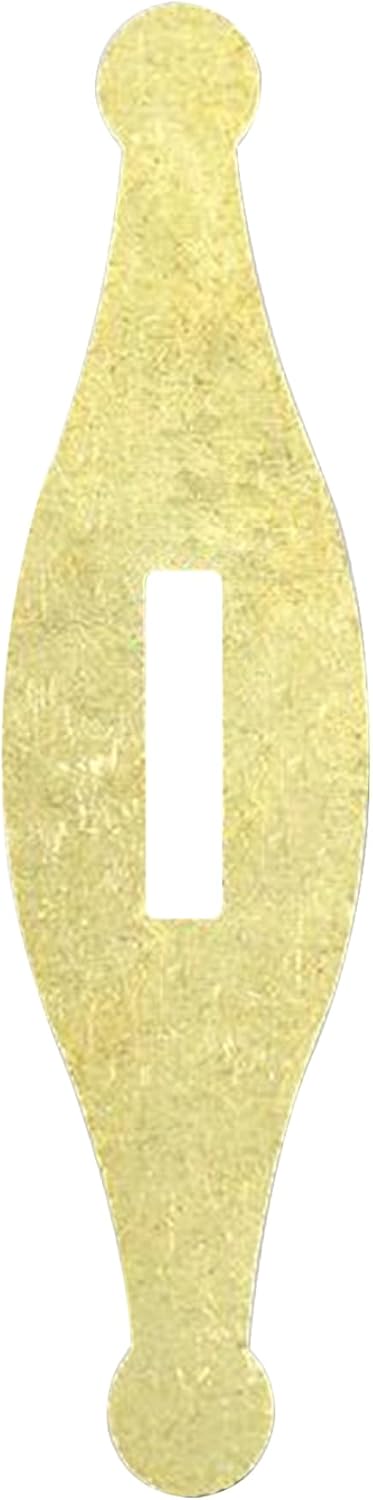Knife Guard, 4mm Thick Brass Finger Guard, Rust Proof Universal Multi-Use Knife Making Supplies for Knifemaking DIY Tool Accessory, Finger Guard