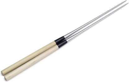 Yoshihiro Moribashi Chopsticks Japanese Sushi Chef's Traditional Garnishing Plating Tweezers Magnolia Handle (6.5 IN)