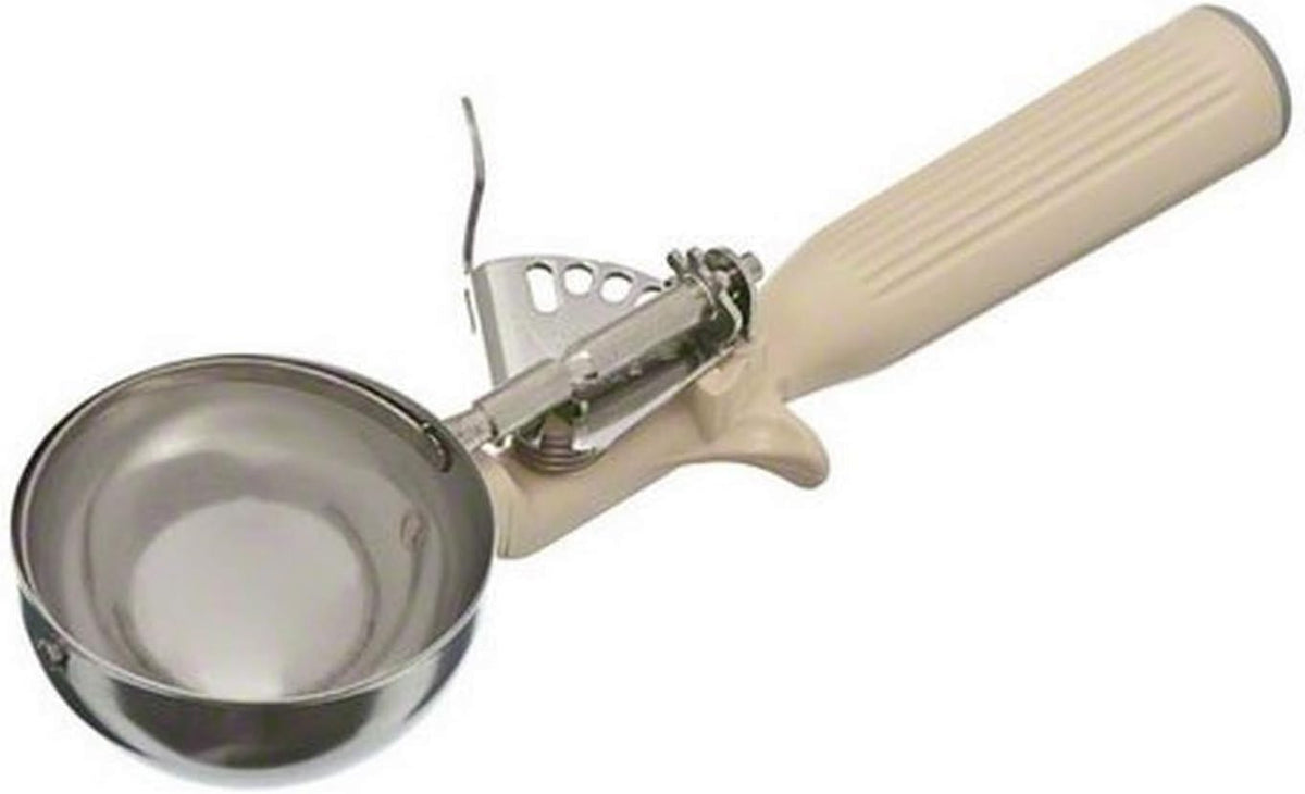 Vollrath 2-2/3 oz Stainless Steel Disher - Size 12,Green