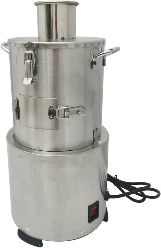 Commercial Garlic Peeling Machine, Automatic Electric Garlic Peeler, Heavy-Duty Stainless Steel, for Whole Dry Garlic, Max 77 lbs/h High Yield for Restaurant Home Kitchen, 110V 200W