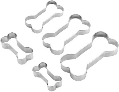 MrCookie 4" Large Christmas Cookie Cutters Set,Thickened Stainless Steel